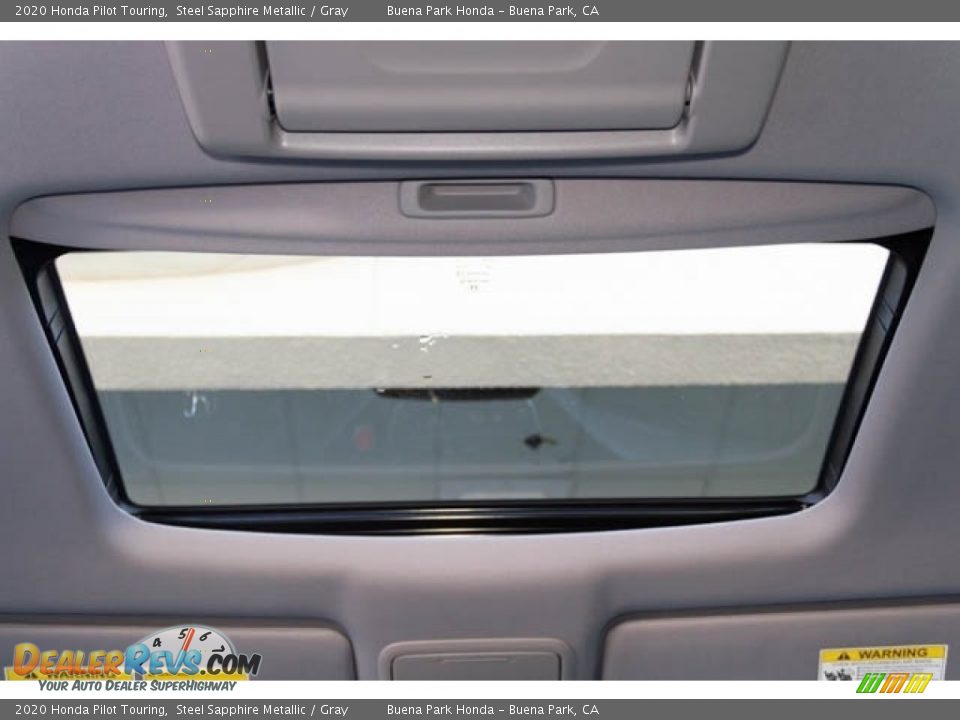2020 Honda Pilot Touring Steel Sapphire Metallic / Gray Photo #25