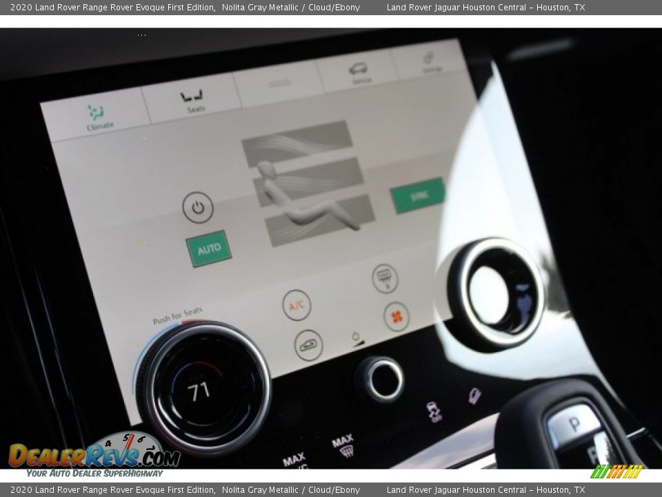 2020 Land Rover Range Rover Evoque First Edition Nolita Gray Metallic / Cloud/Ebony Photo #16