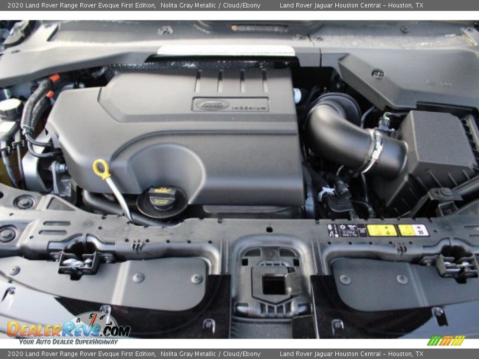 2020 Land Rover Range Rover Evoque First Edition Nolita Gray Metallic / Cloud/Ebony Photo #30
