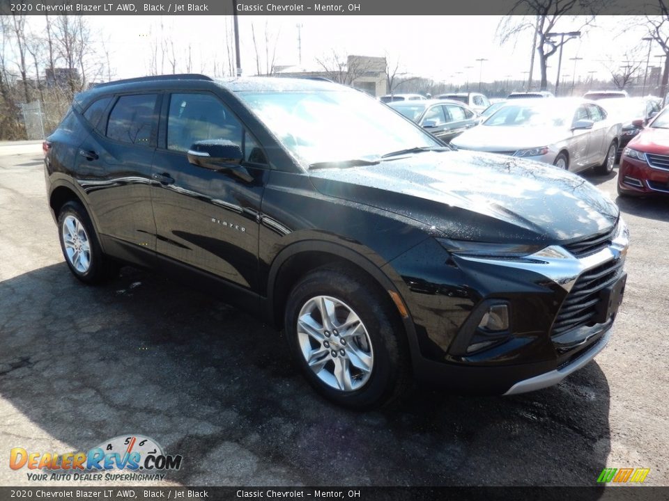 2020 Chevrolet Blazer LT AWD Black / Jet Black Photo #3
