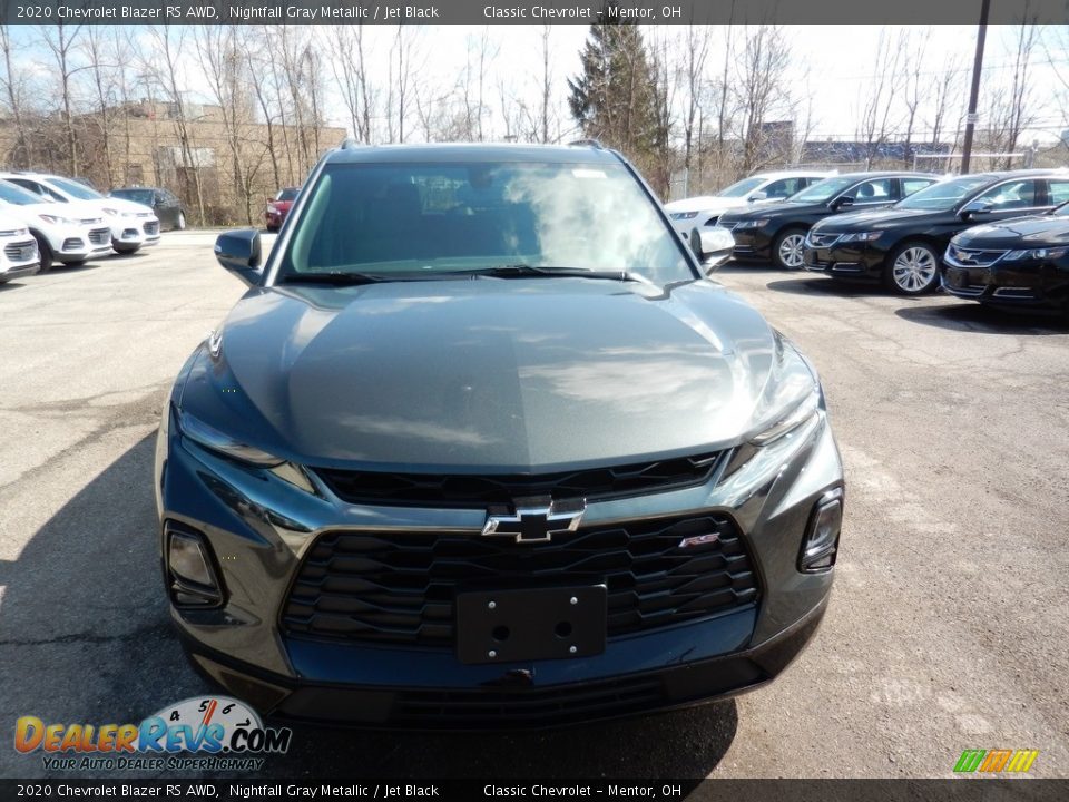 2020 Chevrolet Blazer RS AWD Nightfall Gray Metallic / Jet Black Photo #2