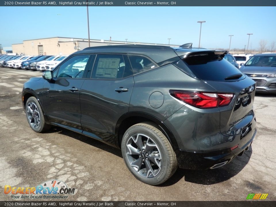 2020 Chevrolet Blazer RS AWD Nightfall Gray Metallic / Jet Black Photo #5