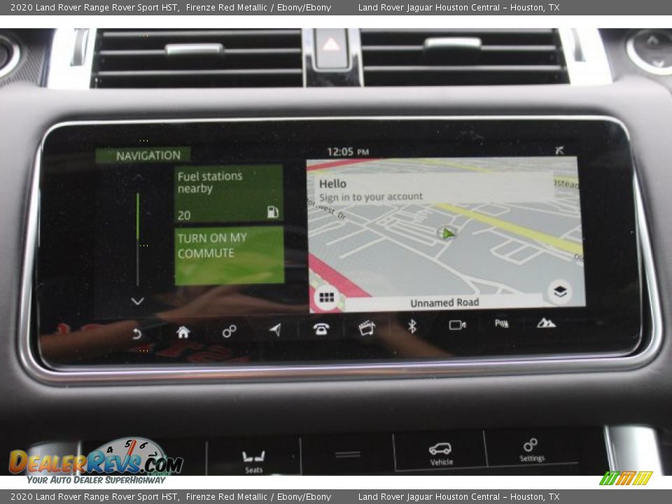 Navigation of 2020 Land Rover Range Rover Sport HST Photo #14