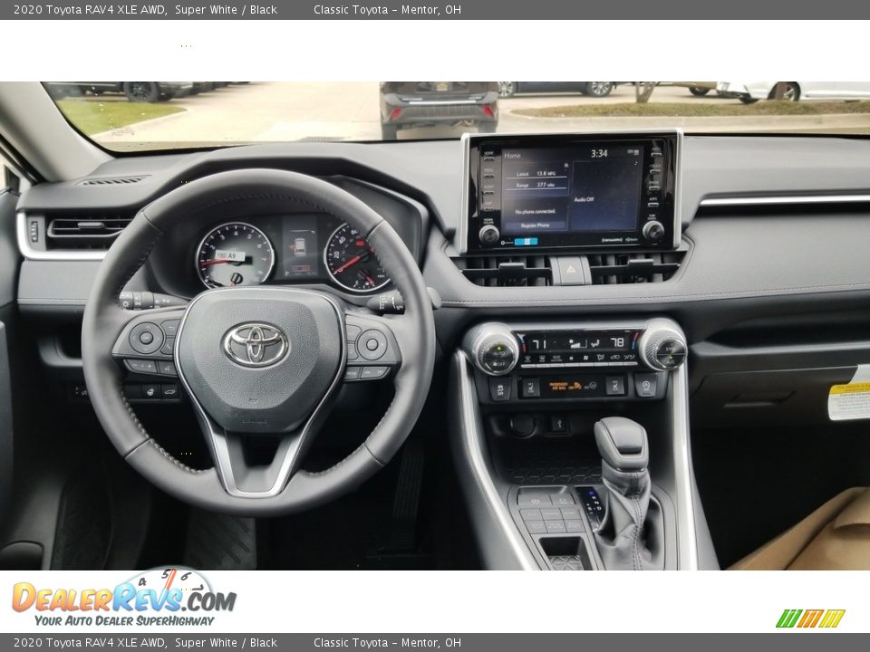 2020 Toyota RAV4 XLE AWD Super White / Black Photo #4
