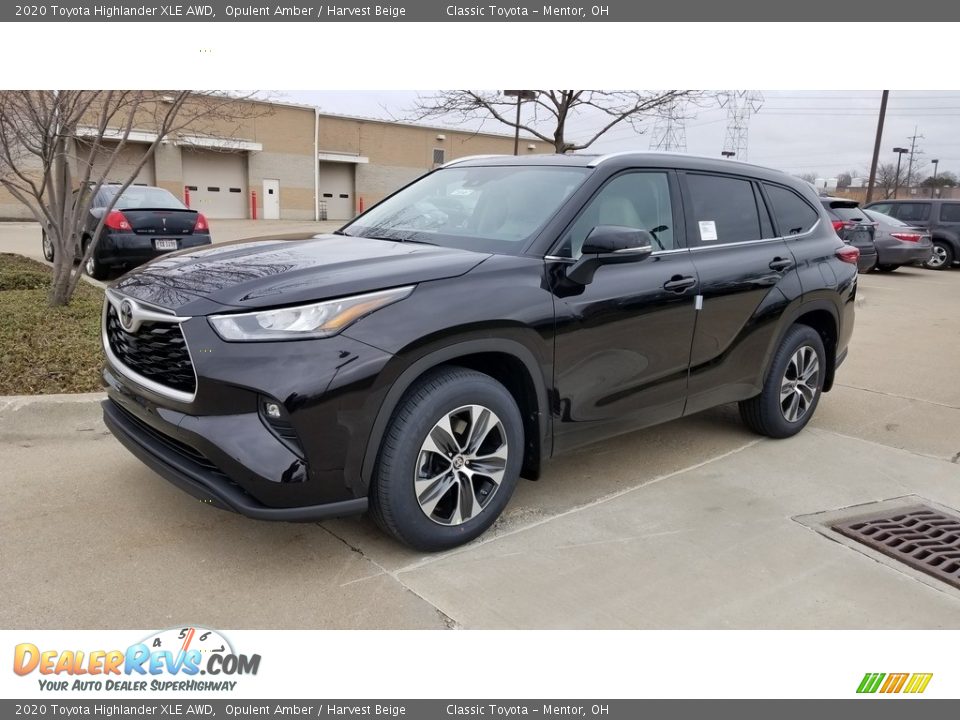 2020 Toyota Highlander XLE AWD Opulent Amber / Harvest Beige Photo #1