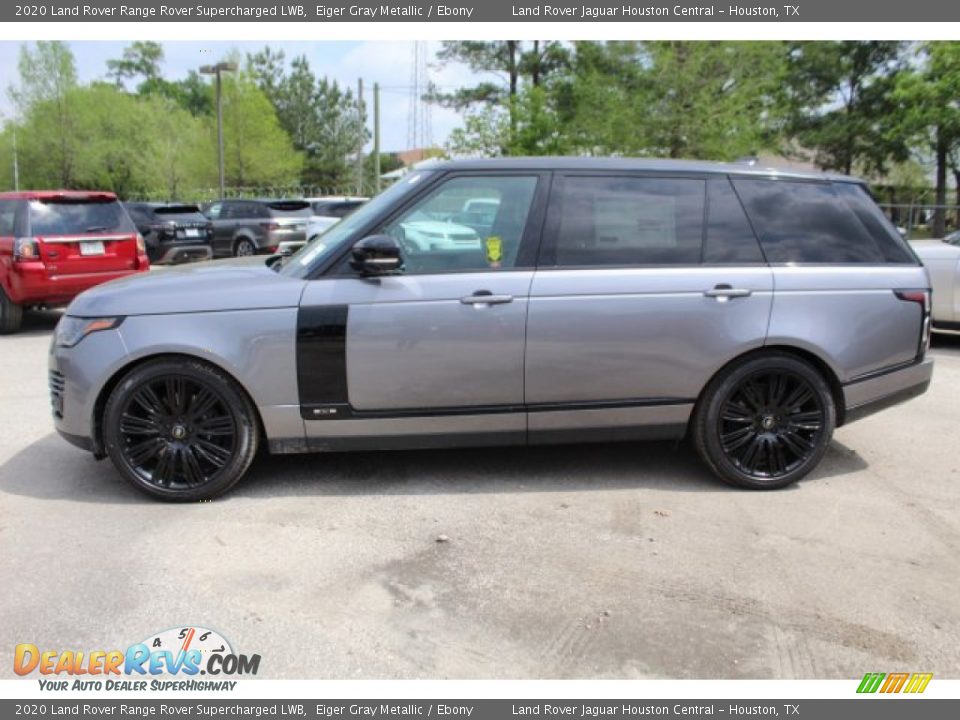 2020 Land Rover Range Rover Supercharged LWB Eiger Gray Metallic / Ebony Photo #6