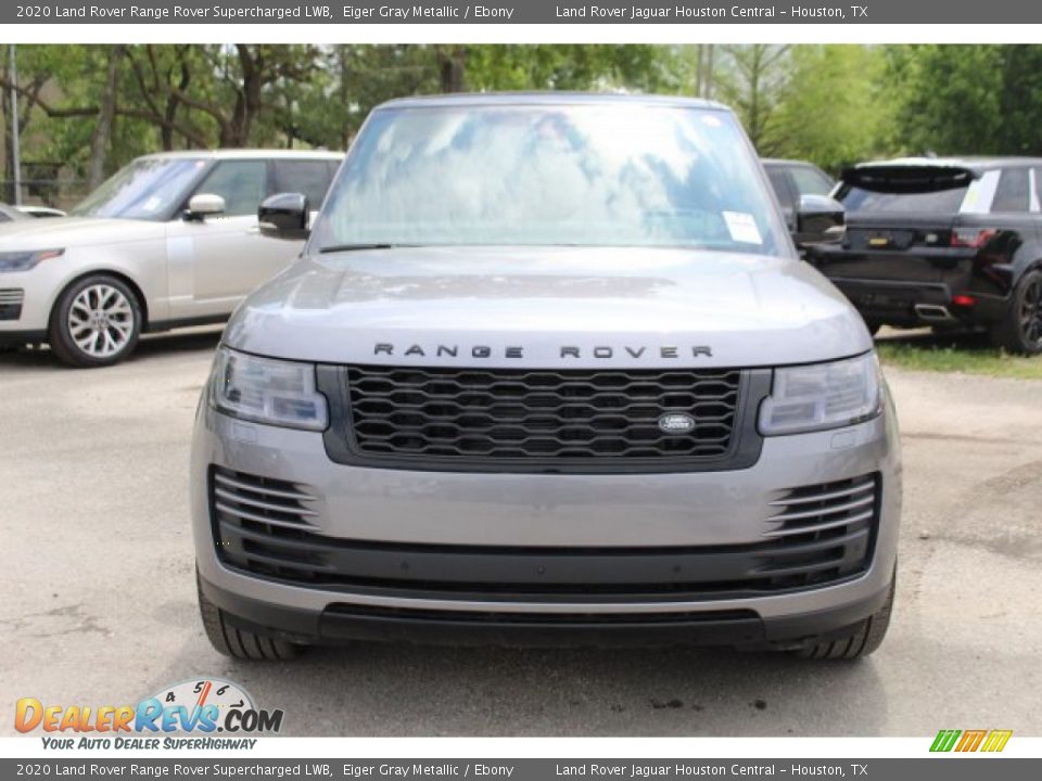 2020 Land Rover Range Rover Supercharged LWB Eiger Gray Metallic / Ebony Photo #8