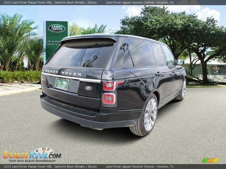2020 Land Rover Range Rover HSE Santorini Black Metallic / Ebony Photo #2