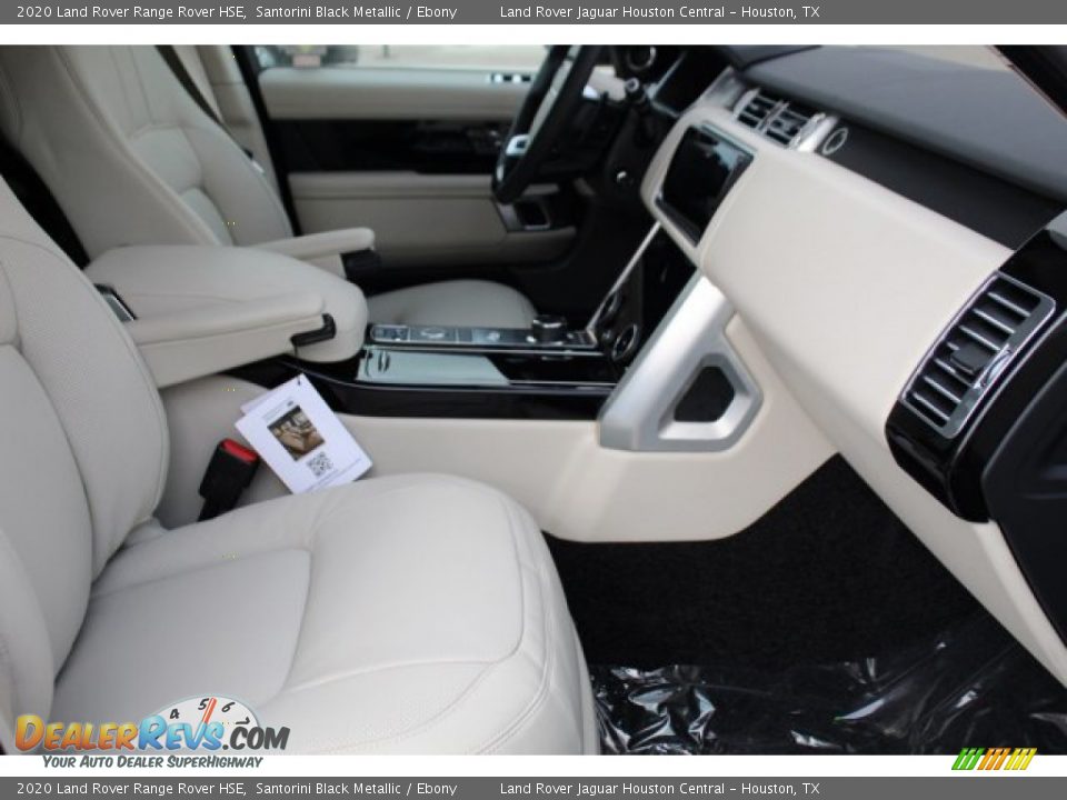 2020 Land Rover Range Rover HSE Santorini Black Metallic / Ebony Photo #3