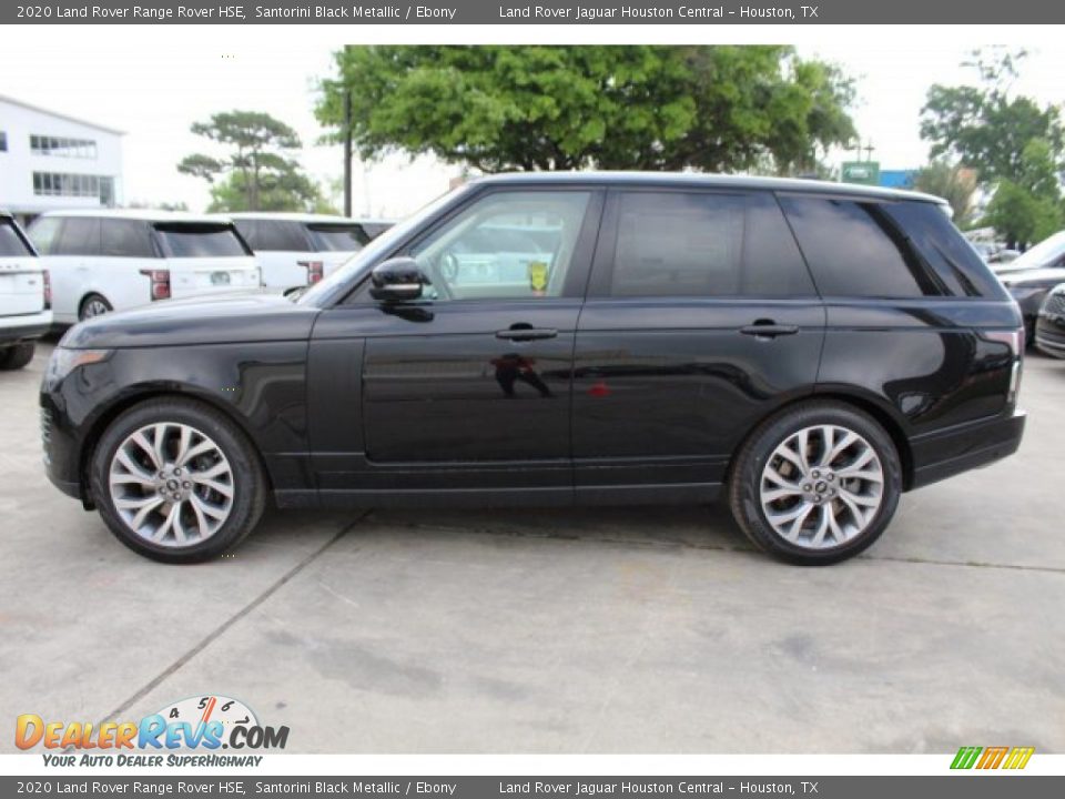 2020 Land Rover Range Rover HSE Santorini Black Metallic / Ebony Photo #6