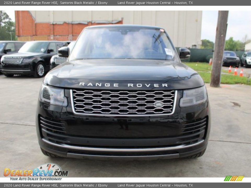 2020 Land Rover Range Rover HSE Santorini Black Metallic / Ebony Photo #8