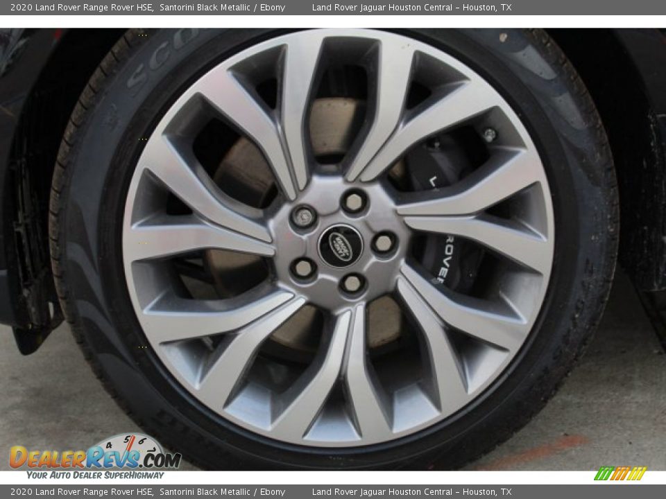 2020 Land Rover Range Rover HSE Santorini Black Metallic / Ebony Photo #9