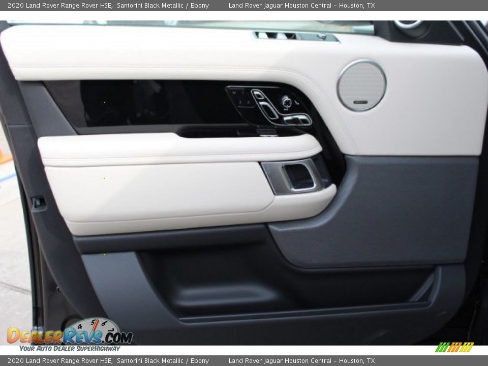 2020 Land Rover Range Rover HSE Santorini Black Metallic / Ebony Photo #10