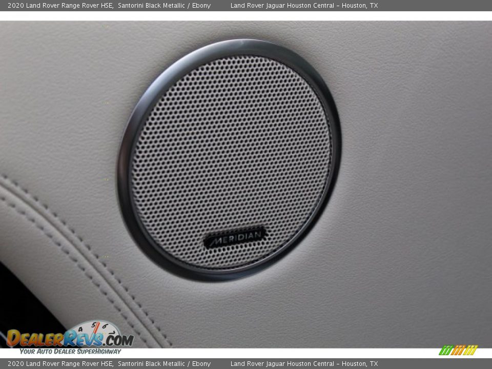 2020 Land Rover Range Rover HSE Santorini Black Metallic / Ebony Photo #11