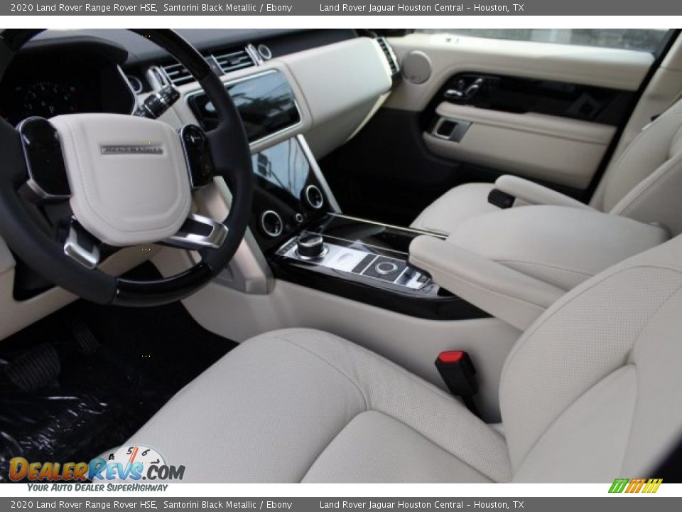 2020 Land Rover Range Rover HSE Santorini Black Metallic / Ebony Photo #12