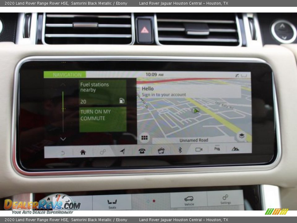 2020 Land Rover Range Rover HSE Santorini Black Metallic / Ebony Photo #14