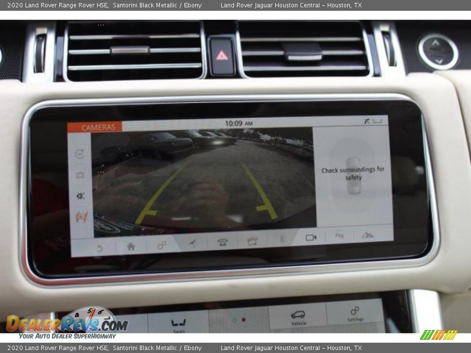 2020 Land Rover Range Rover HSE Santorini Black Metallic / Ebony Photo #15