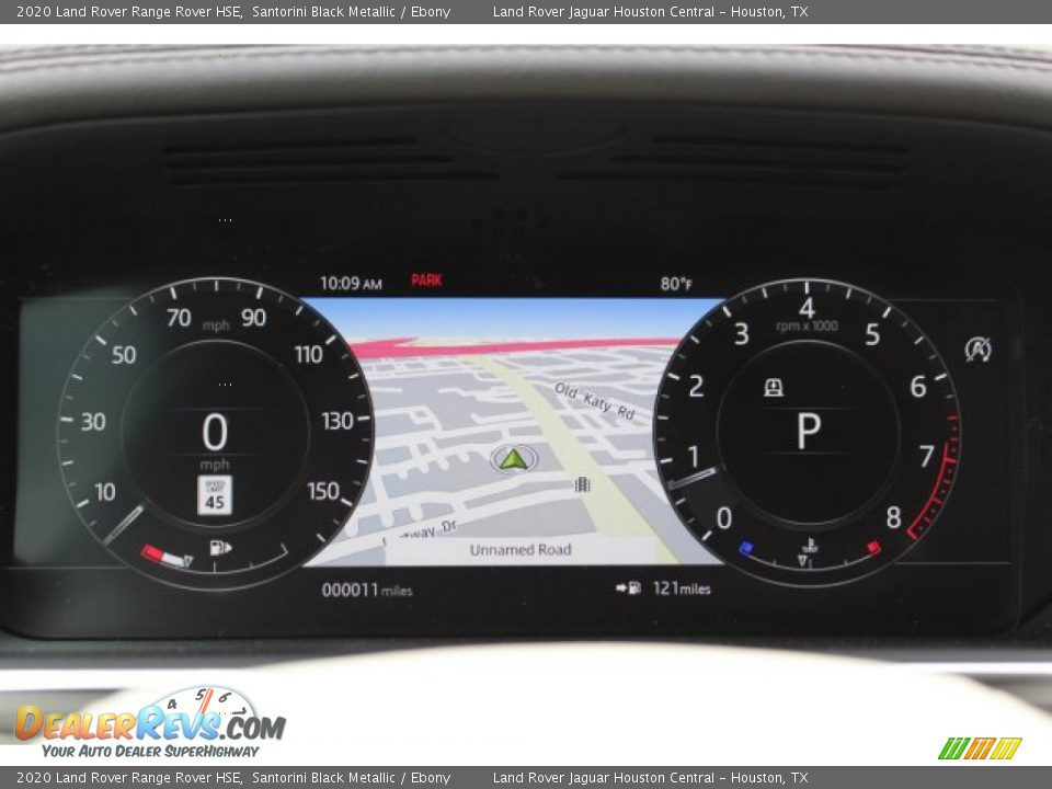 2020 Land Rover Range Rover HSE Santorini Black Metallic / Ebony Photo #22