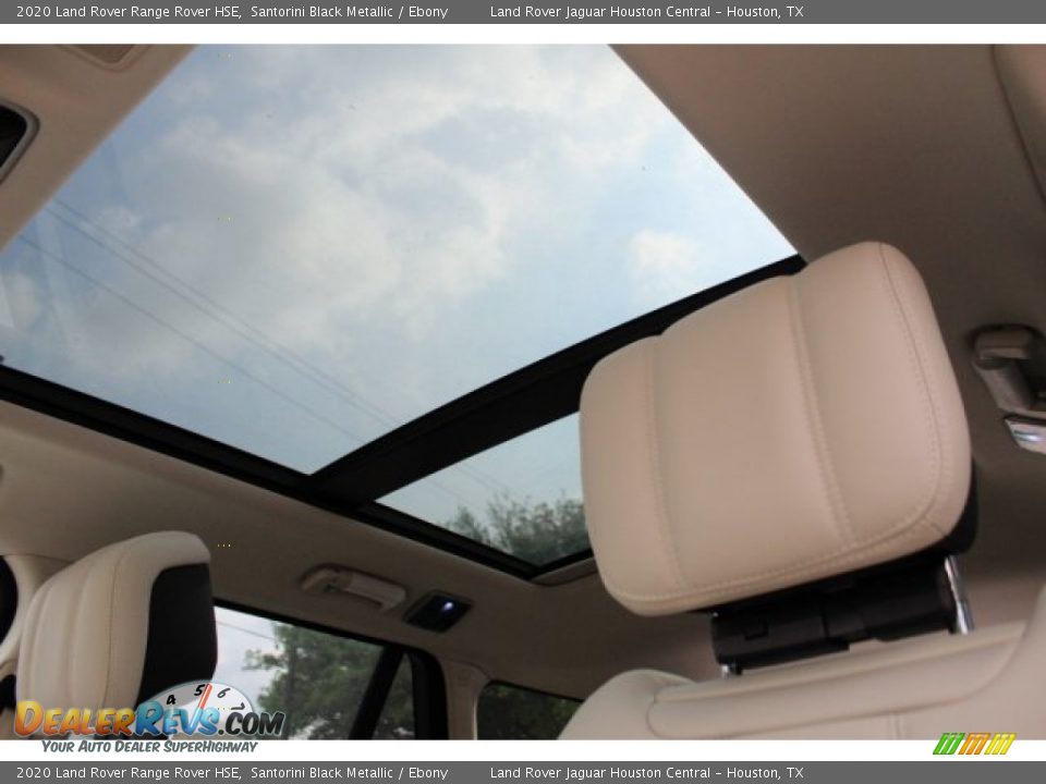 2020 Land Rover Range Rover HSE Santorini Black Metallic / Ebony Photo #23