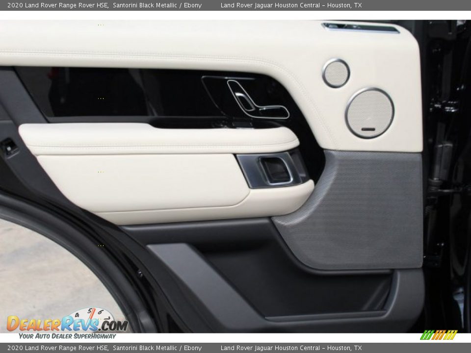 2020 Land Rover Range Rover HSE Santorini Black Metallic / Ebony Photo #24