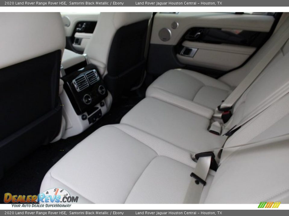 2020 Land Rover Range Rover HSE Santorini Black Metallic / Ebony Photo #25