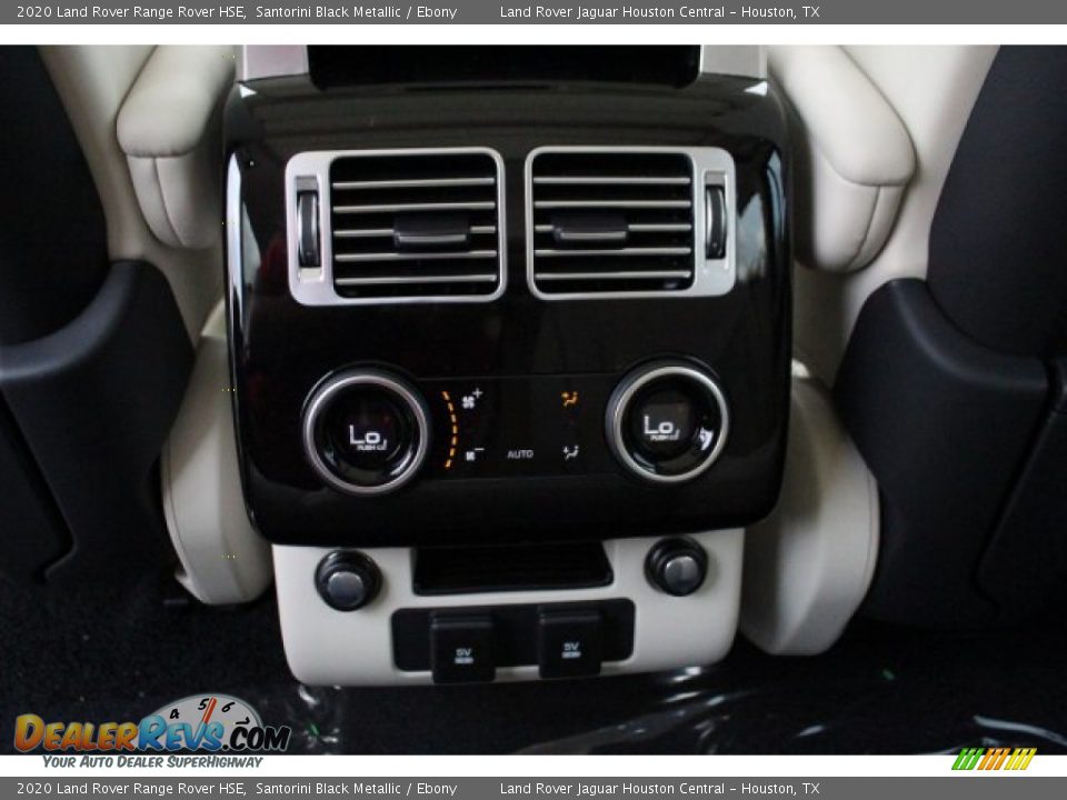 2020 Land Rover Range Rover HSE Santorini Black Metallic / Ebony Photo #26