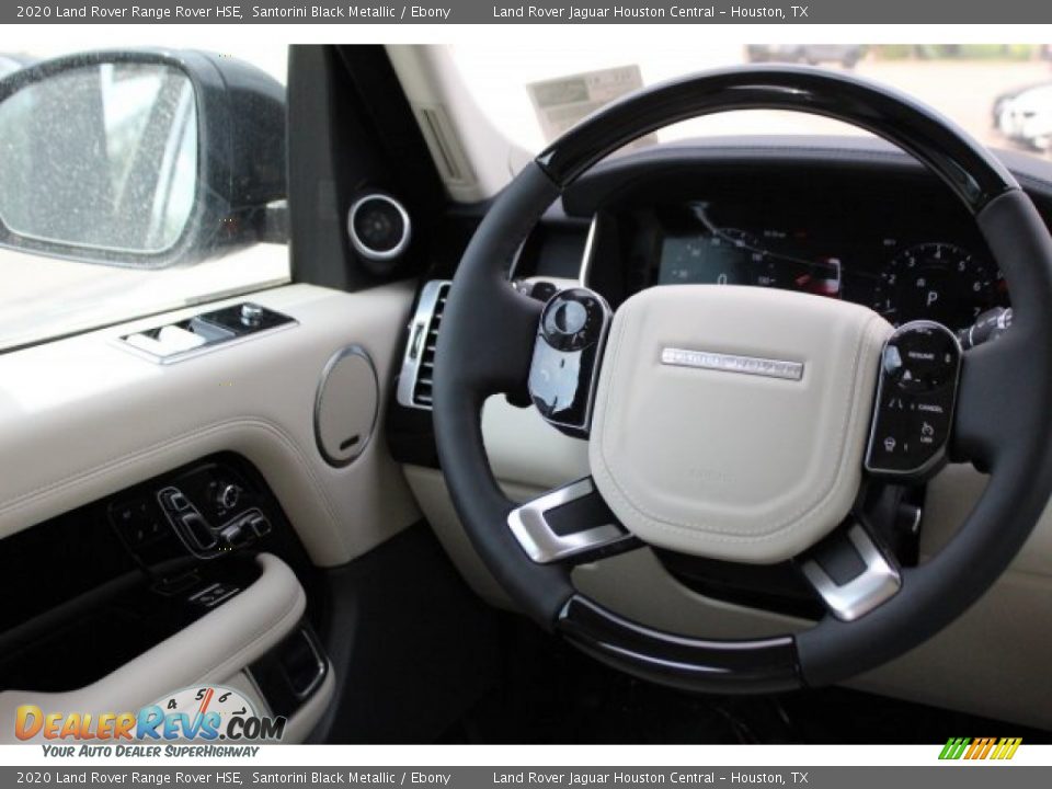 2020 Land Rover Range Rover HSE Santorini Black Metallic / Ebony Photo #27