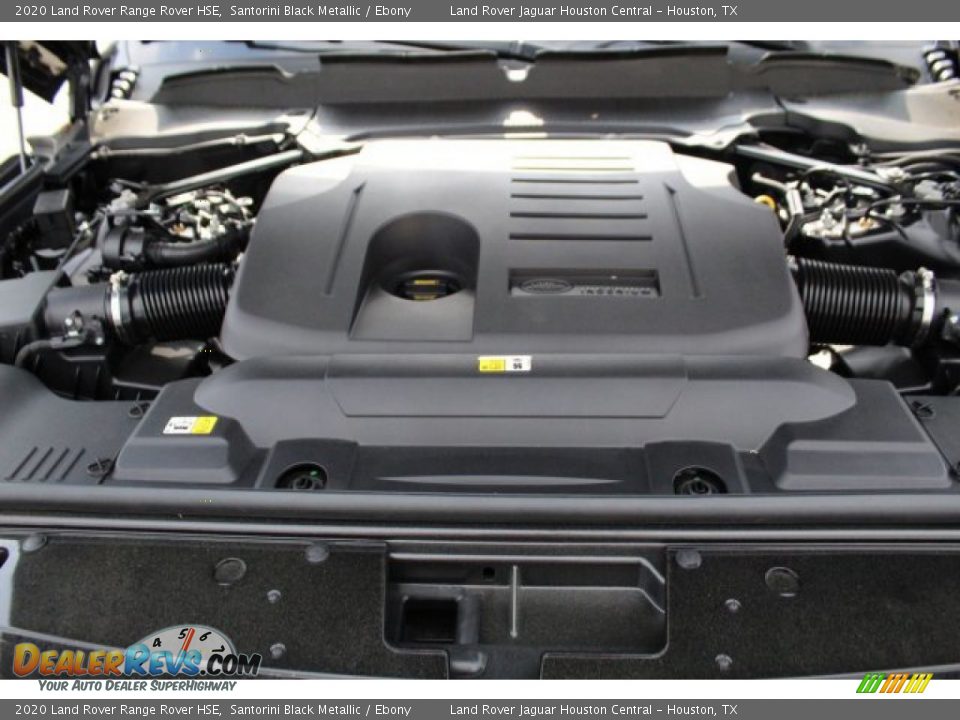 2020 Land Rover Range Rover HSE Santorini Black Metallic / Ebony Photo #32