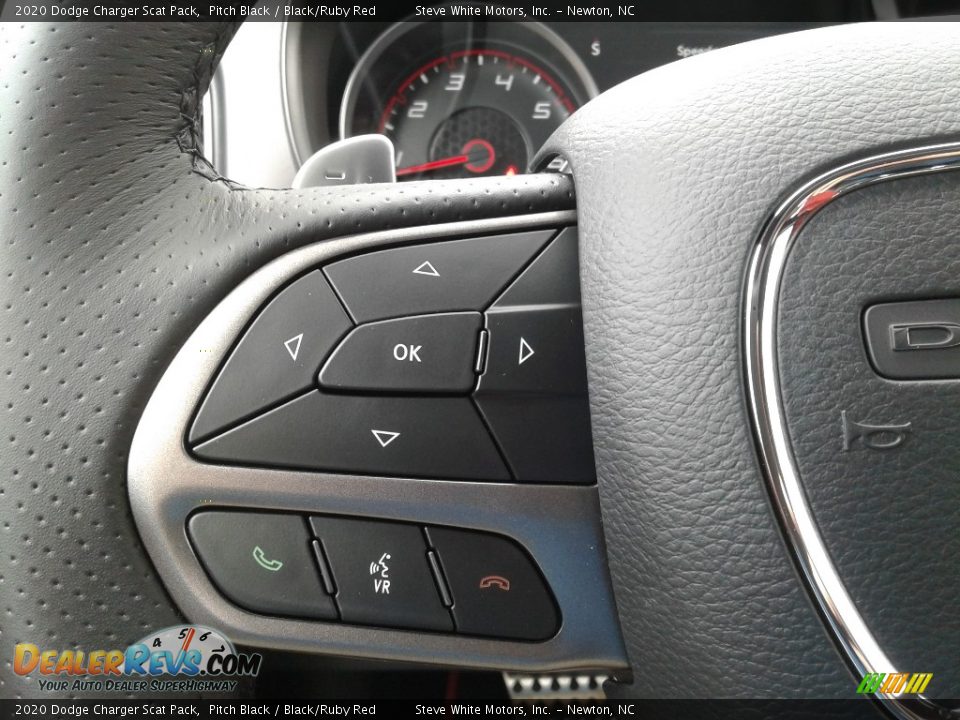 2020 Dodge Charger Scat Pack Steering Wheel Photo #19
