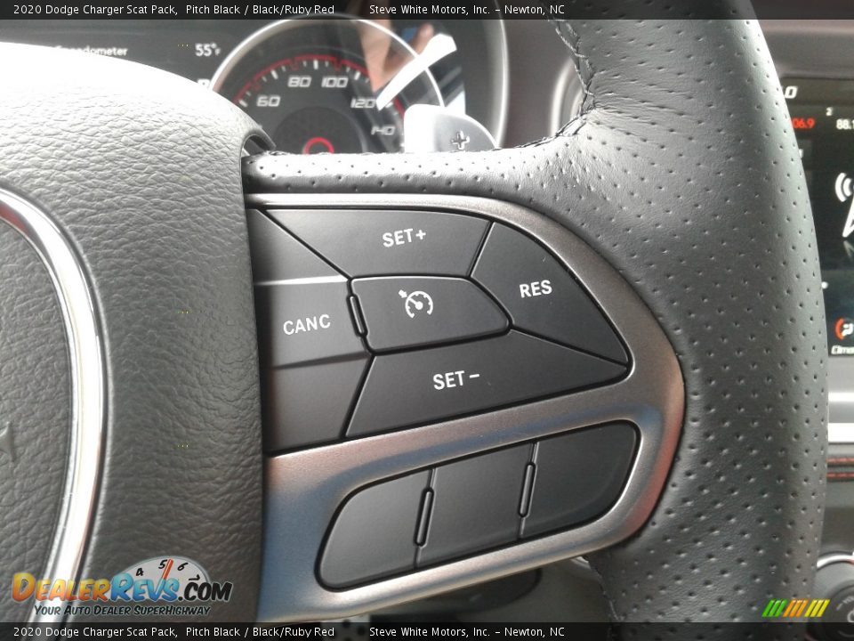 2020 Dodge Charger Scat Pack Steering Wheel Photo #20