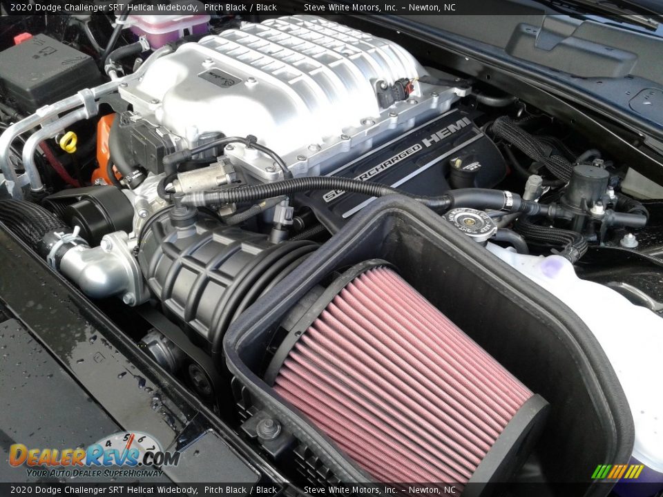 2020 Dodge Challenger SRT Hellcat Widebody 6.2 Liter Supercharged HEMI OHV 16-Valve VVT V8 Engine Photo #9