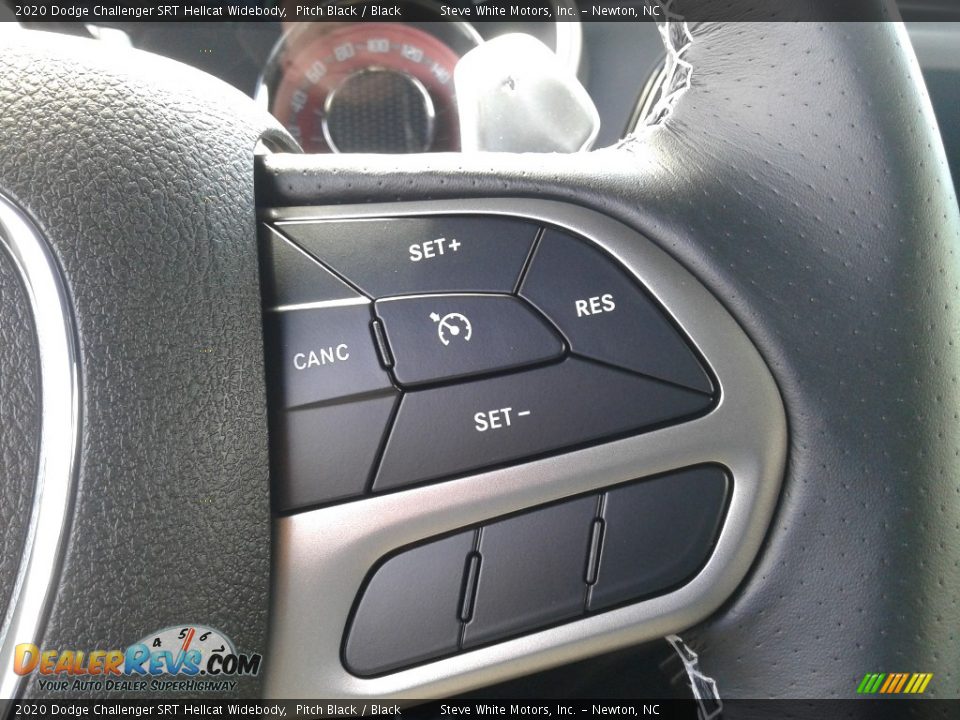 2020 Dodge Challenger SRT Hellcat Widebody Steering Wheel Photo #20