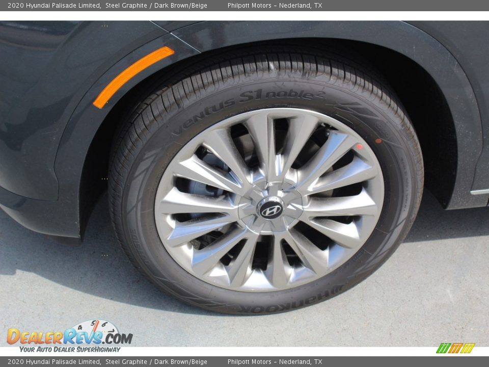 2020 Hyundai Palisade Limited Steel Graphite / Dark Brown/Beige Photo #5