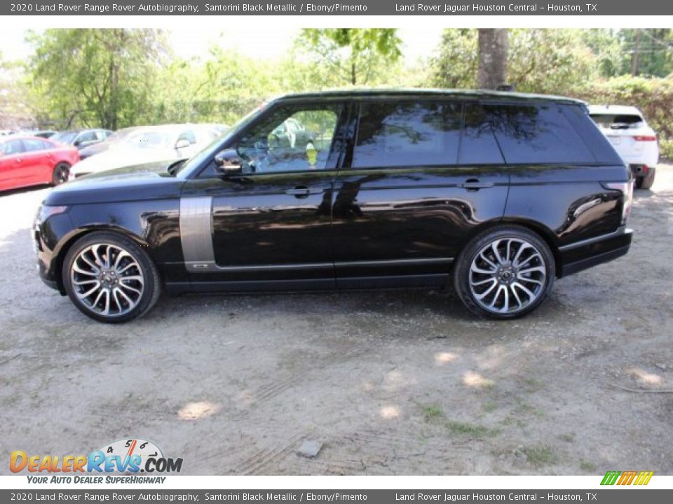 2020 Land Rover Range Rover Autobiography Santorini Black Metallic / Ebony/Pimento Photo #6