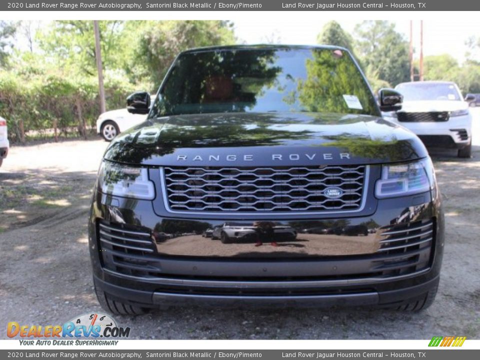 2020 Land Rover Range Rover Autobiography Santorini Black Metallic / Ebony/Pimento Photo #8