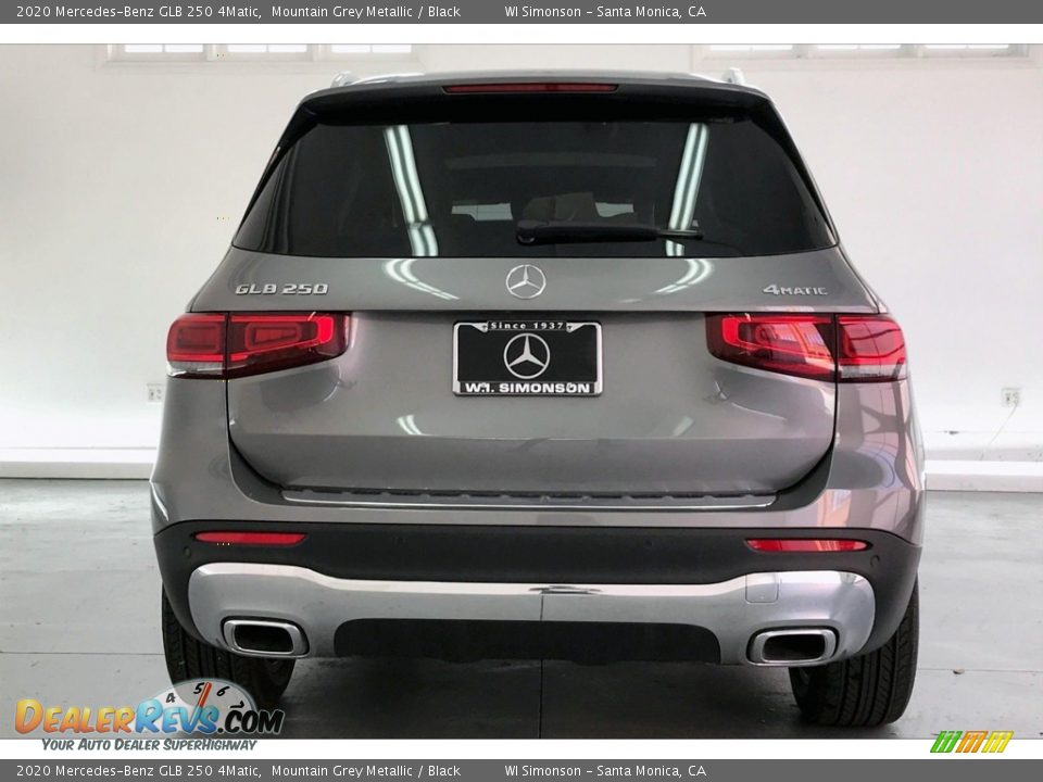 2020 Mercedes-Benz GLB 250 4Matic Mountain Grey Metallic / Black Photo #3