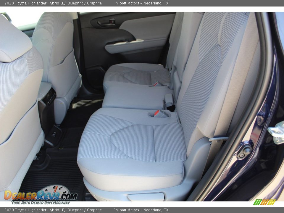 2020 Toyota Highlander Hybrid LE Blueprint / Graphite Photo #20