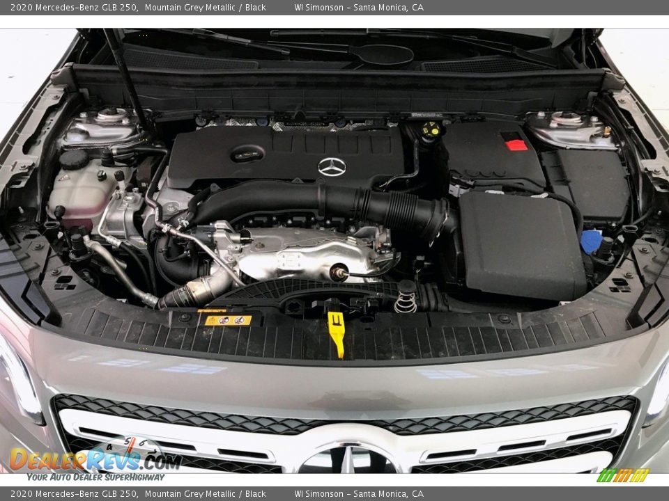 2020 Mercedes-Benz GLB 250 Mountain Grey Metallic / Black Photo #8