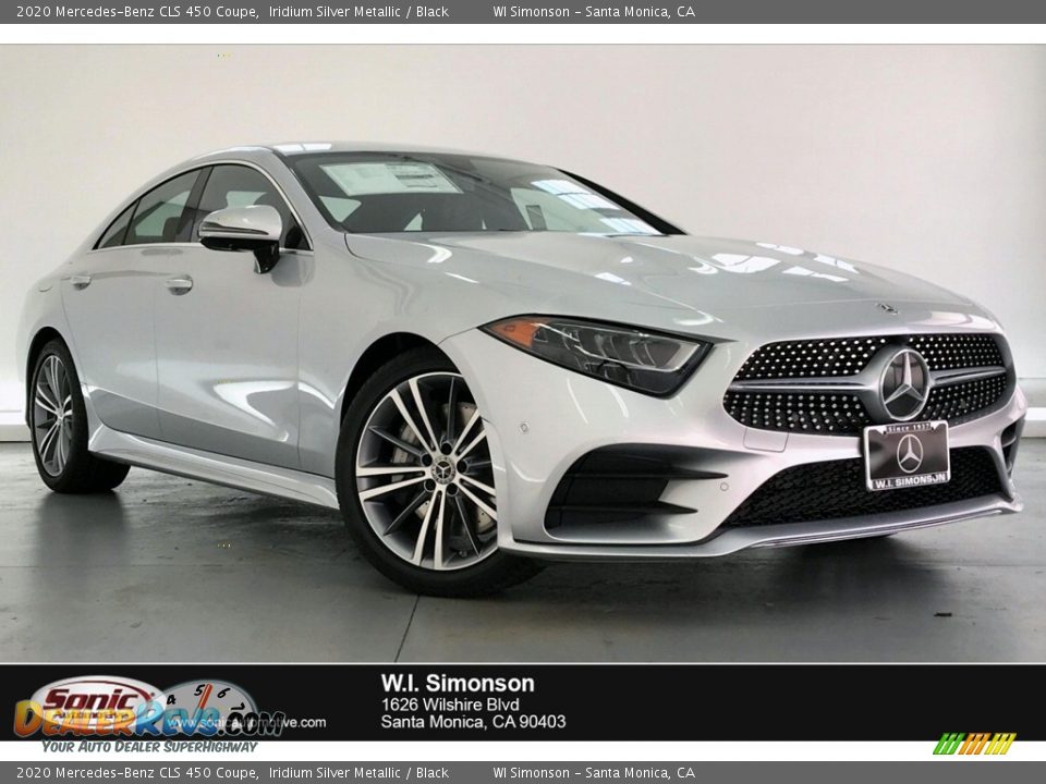 2020 Mercedes-Benz CLS 450 Coupe Iridium Silver Metallic / Black Photo #1