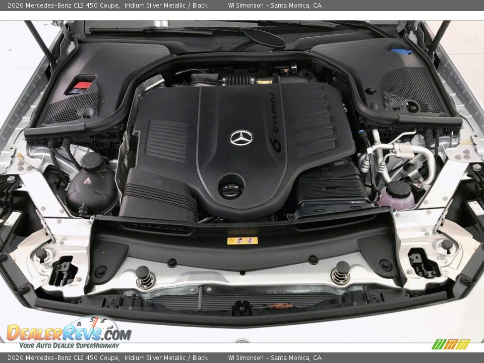 2020 Mercedes-Benz CLS 450 Coupe Iridium Silver Metallic / Black Photo #8