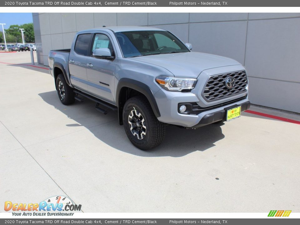 2020 Toyota Tacoma TRD Off Road Double Cab 4x4 Cement / TRD Cement/Black Photo #2