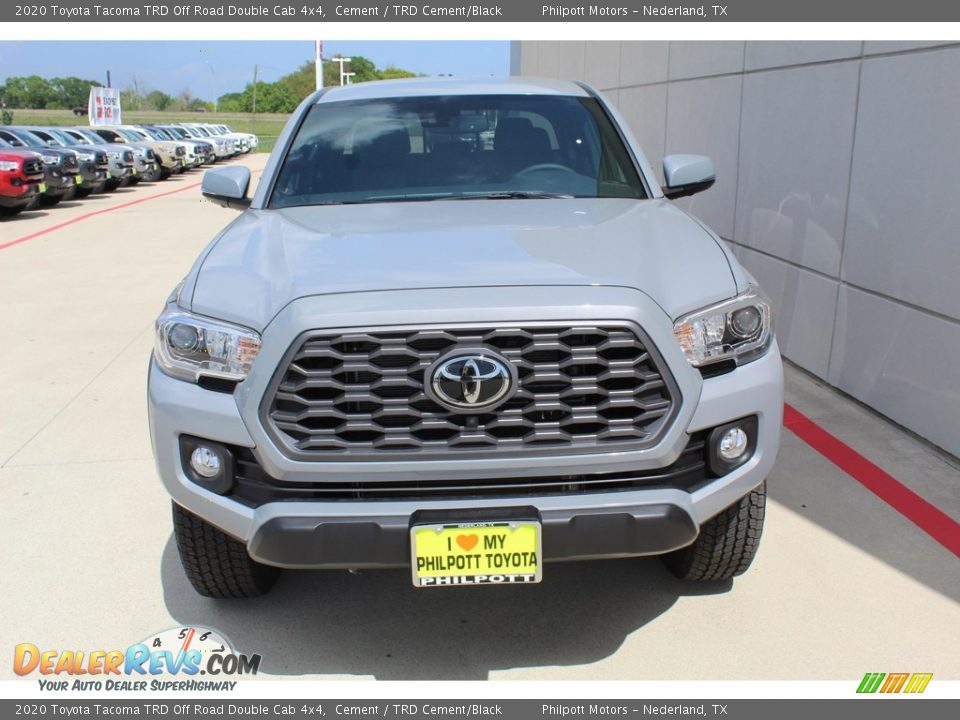 2020 Toyota Tacoma TRD Off Road Double Cab 4x4 Cement / TRD Cement/Black Photo #3