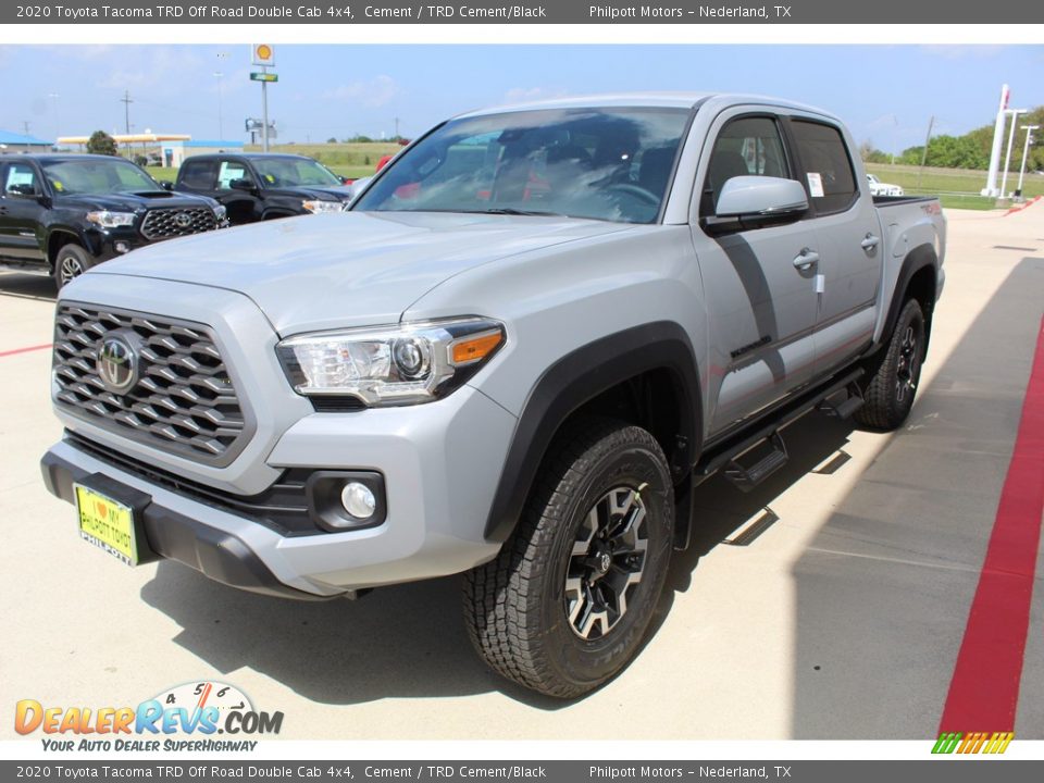 2020 Toyota Tacoma TRD Off Road Double Cab 4x4 Cement / TRD Cement/Black Photo #4