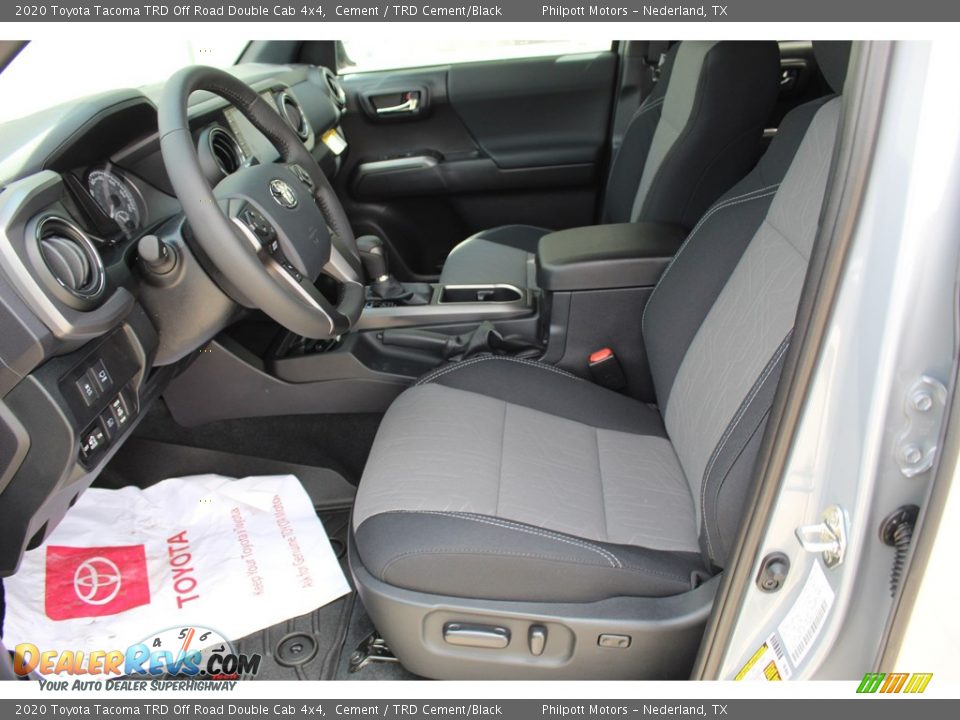 2020 Toyota Tacoma TRD Off Road Double Cab 4x4 Cement / TRD Cement/Black Photo #10