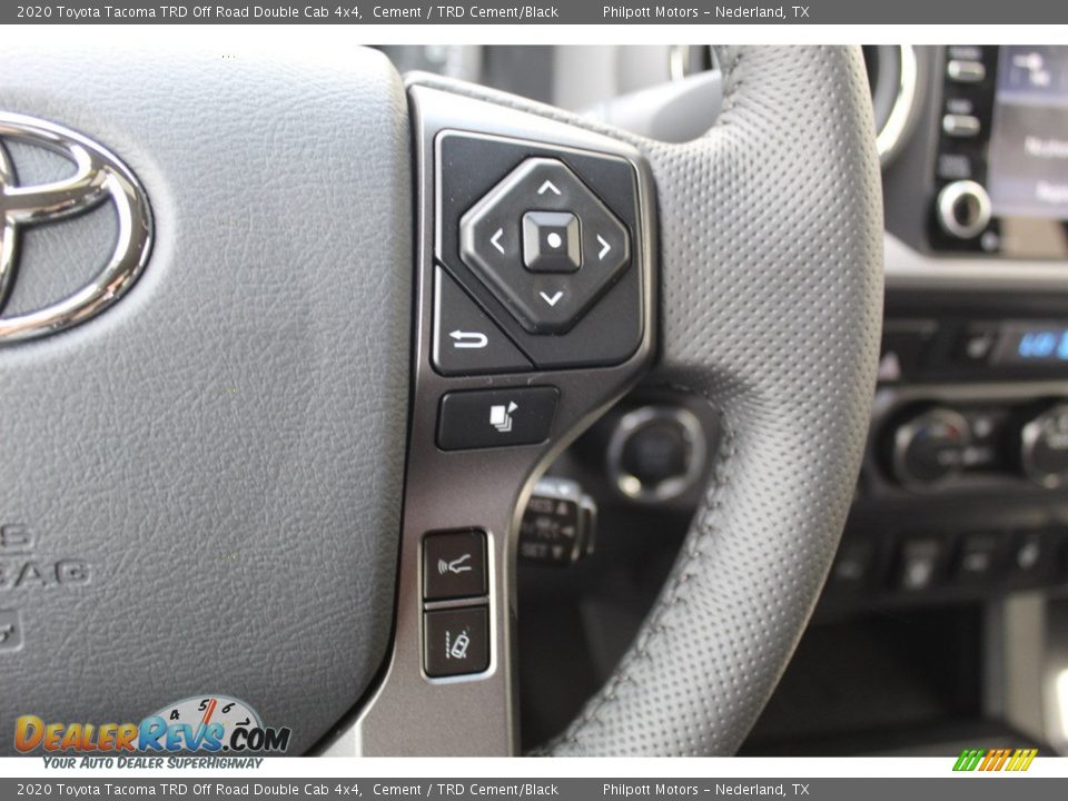 2020 Toyota Tacoma TRD Off Road Double Cab 4x4 Cement / TRD Cement/Black Photo #12