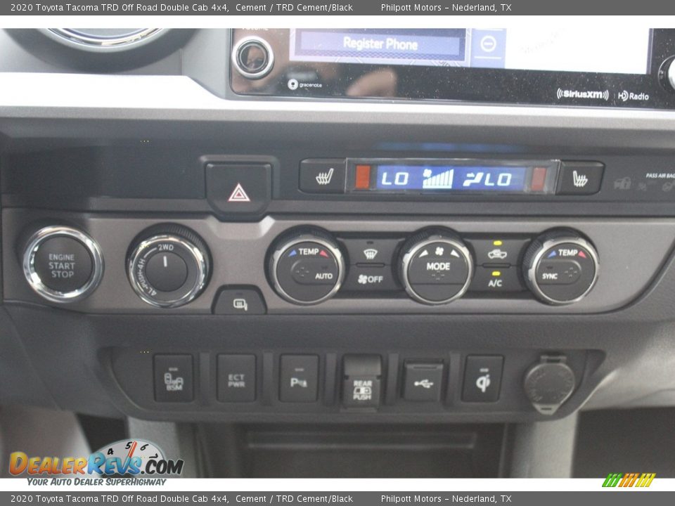 2020 Toyota Tacoma TRD Off Road Double Cab 4x4 Cement / TRD Cement/Black Photo #16
