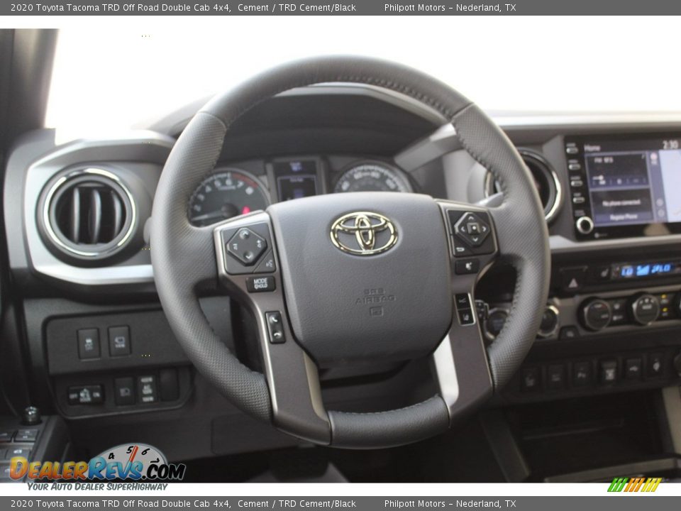2020 Toyota Tacoma TRD Off Road Double Cab 4x4 Cement / TRD Cement/Black Photo #22