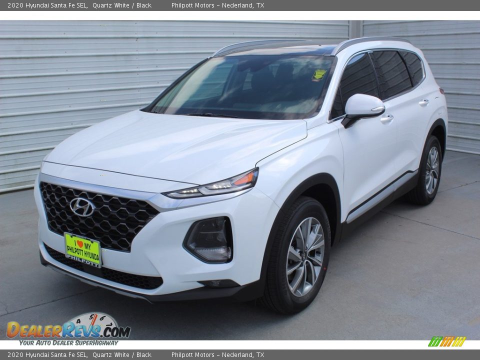 2020 Hyundai Santa Fe SEL Quartz White / Black Photo #4