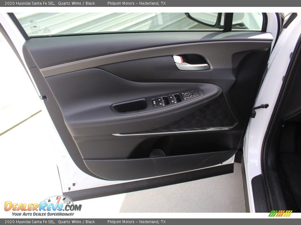 2020 Hyundai Santa Fe SEL Quartz White / Black Photo #9
