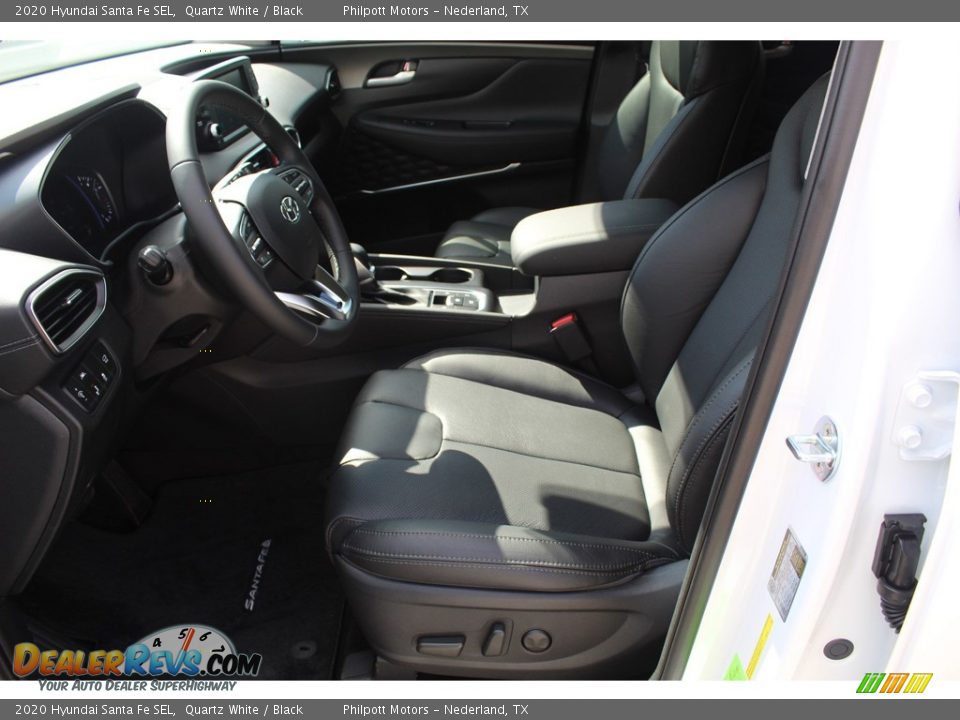 2020 Hyundai Santa Fe SEL Quartz White / Black Photo #10